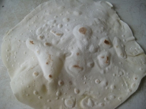 Тонкий лаваш домашний 