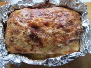 Ленивая лазанья из лаваша с фаршем дома 