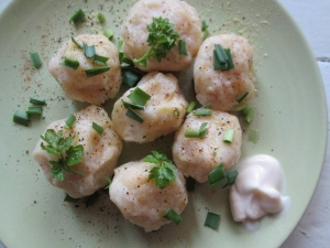 Ленивые вареники с картошкой 