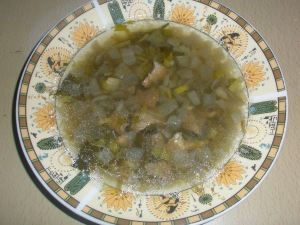 Луковый суп с курицей в домашних условиях 