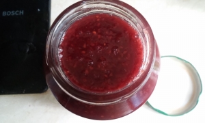 Малиновое желе с желфиксом на зиму 