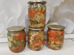 Маринованные овощи ассорти «Лето в банке» на зиму 