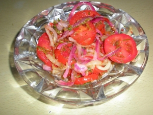 Маринованные помидоры за 30 минут 