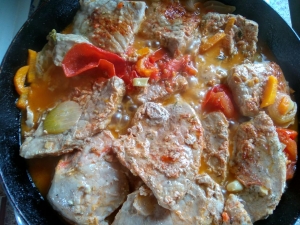 Мясо по-мексикански 