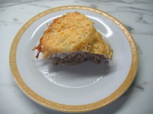 Мясо с ананасами в духовке 