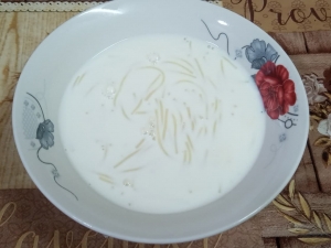 Молочный вермишелевый суп детям от 2-х лет 