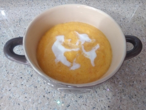 Морковный суп-пюре с рисом для ребенка 10 месяцев 