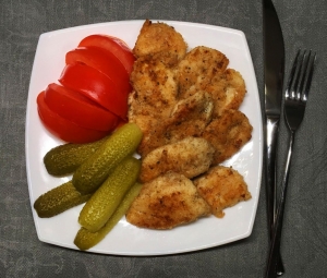 Наггетсы  с овсяными хлопьями 