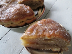 Необычный манник с прослойкой 