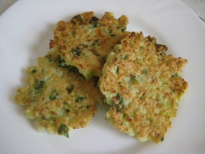 Оладьи из цветной капусты 