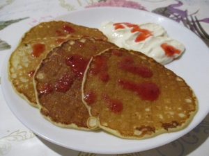 Оладьи на закваске 