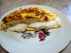 Омлет «Пуляр» на сковороде 