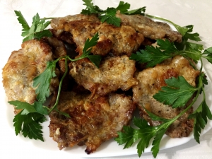 Отбивные из свинины в соевом соусе 