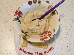 Овощное пюре с перепелиным яйцом от 1 года 