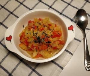 Овощное рагу с кабачком для ребенка 1 год 