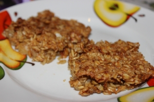 Овсяный пирог с яблоками без муки 