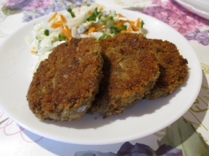 Овсяные котлеты из геркулеса без яйца 