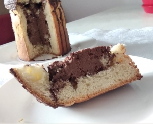 Панеттоне с шоколадной начинкой 