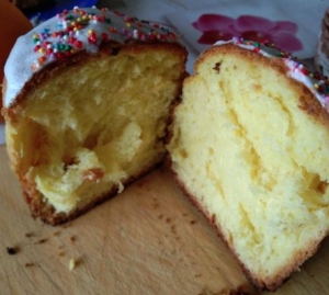 Пасхальный кулич-бриошь (французский рецепт) 