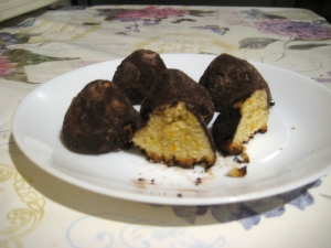 Печенье "Трюфель" на вареных желтках 