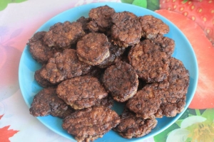 Печеночные оладьи из свиной печени 