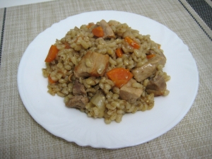 Перловка с мясом 