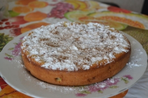 Пирог с яблоками в мультиварке или духовке 