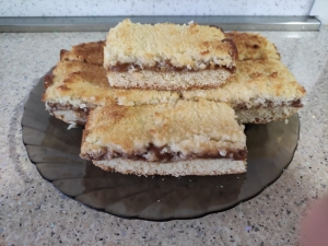 Пирог с кокосовой стружкой и сгущенкой 