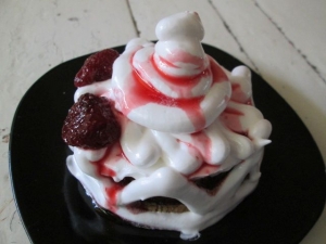 Пирожные без выпечки из печенья с желе 