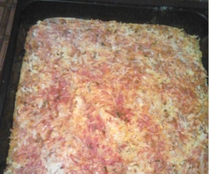 Пицца с копченым салом "Украинская" 