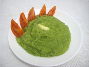 Пюре из брокколи и картофеля на гарнир 