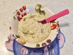 Пюре из филе кролика, кабачка и булгура детям до 1 года 