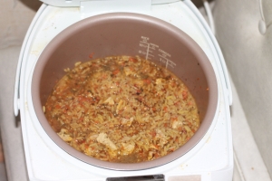 Плов из индейки в мультиварке 