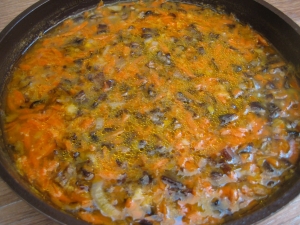 Подлива с грибами без сметаны 