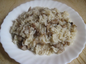 Рис с грибами 