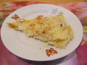 Рисовый пудинг с изюмом и яблоками для детей 1 год 