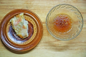 Рыба с имбирем 