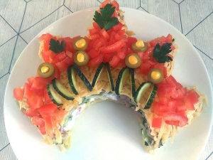 Салат "Русская красавица" 