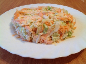 Салат из репы с морковью 