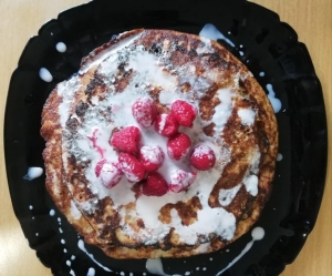 Шоколадные блины на растительном молоке 