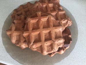 Шоколадные венские вафли в мультипекаре 