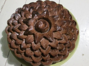 Шоколадный манник на кефире 