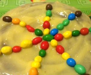 Шоколадный торт с лимонным курдом 