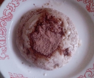 Суфле из белков с какао без желатина в микроволновке 