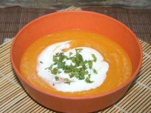 Суп-пюре из кабачков и цветной капусты для детей 1,5 года 