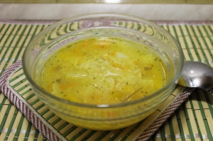 Суп с кабачком и рисом для ребенка 1,5 года 