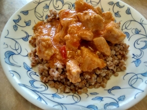 Свинина в томатном соусе с помидорами 