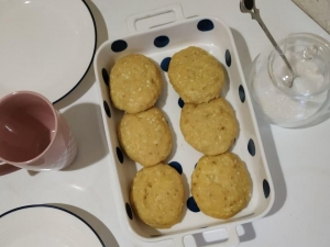 Сырники с бананом в духовке для детей от 1 года