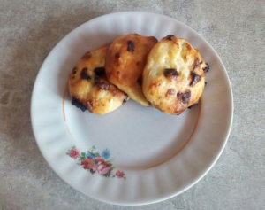 Сырники с черносливом и орехами в духовке 