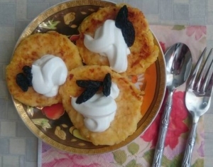 Сырники с тыквой для детей от 1,5 года